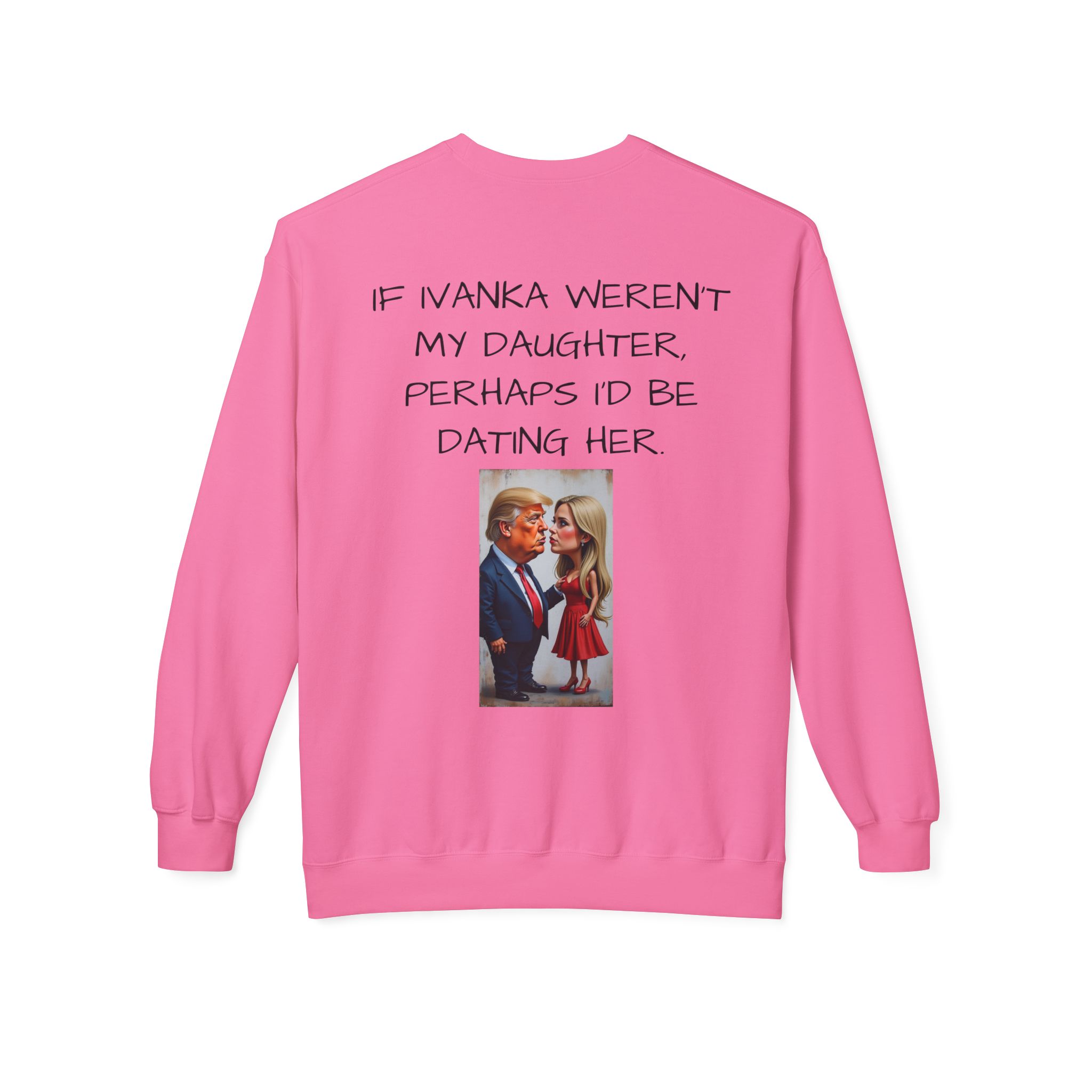 Dating His Daughter Unisex Midweight Softstyle Fleece Crewneck Sweatshirt - Image 14